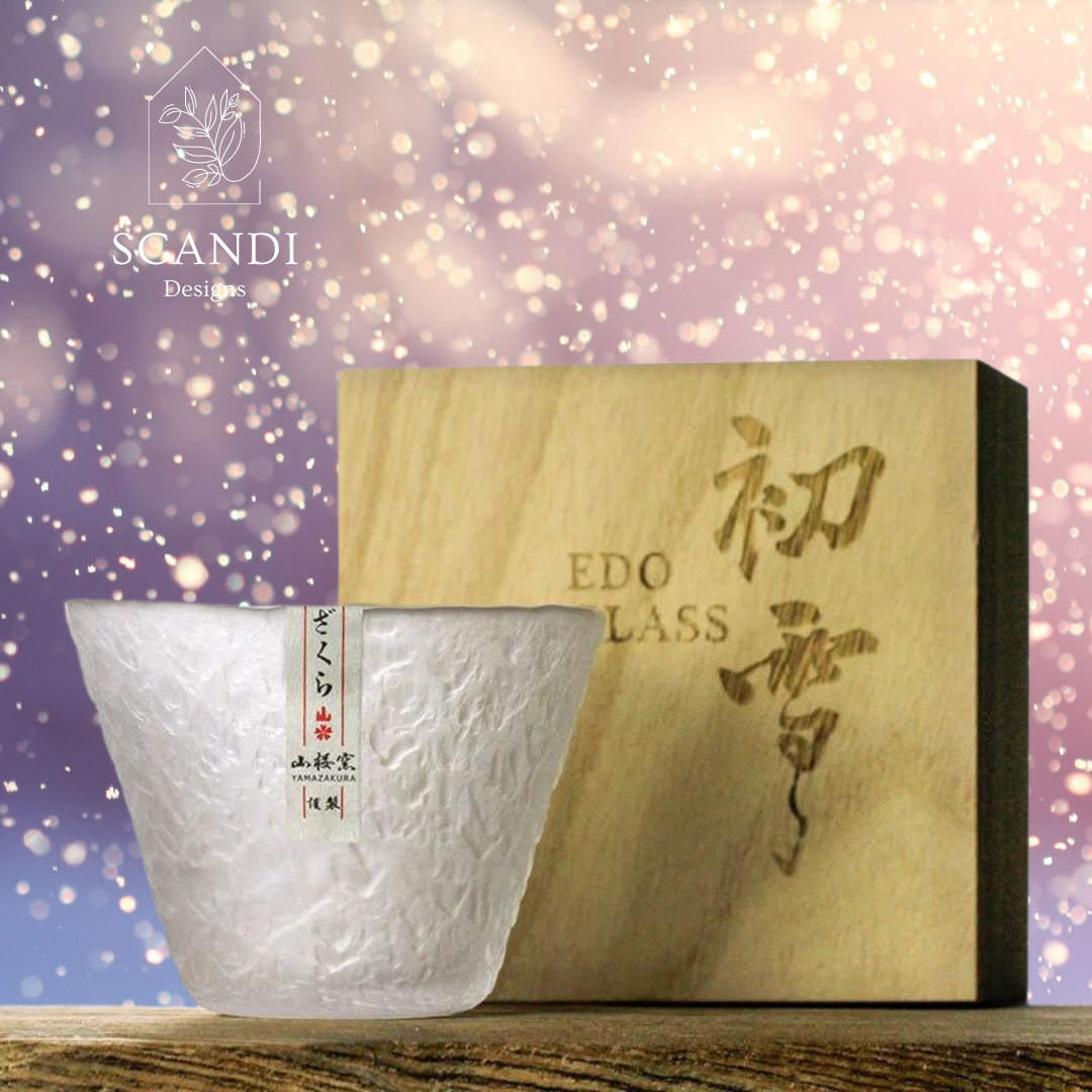 Snow <雪 / Yuki> - Japanese Crystal Glass Collection