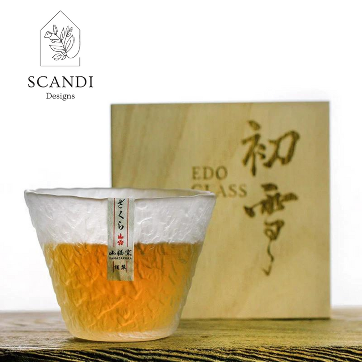 Snow <雪 / Yuki> - Japanese Crystal Glass Collection