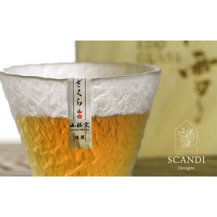 Snow <雪 / Yuki> - Japanese Crystal Glass Collection