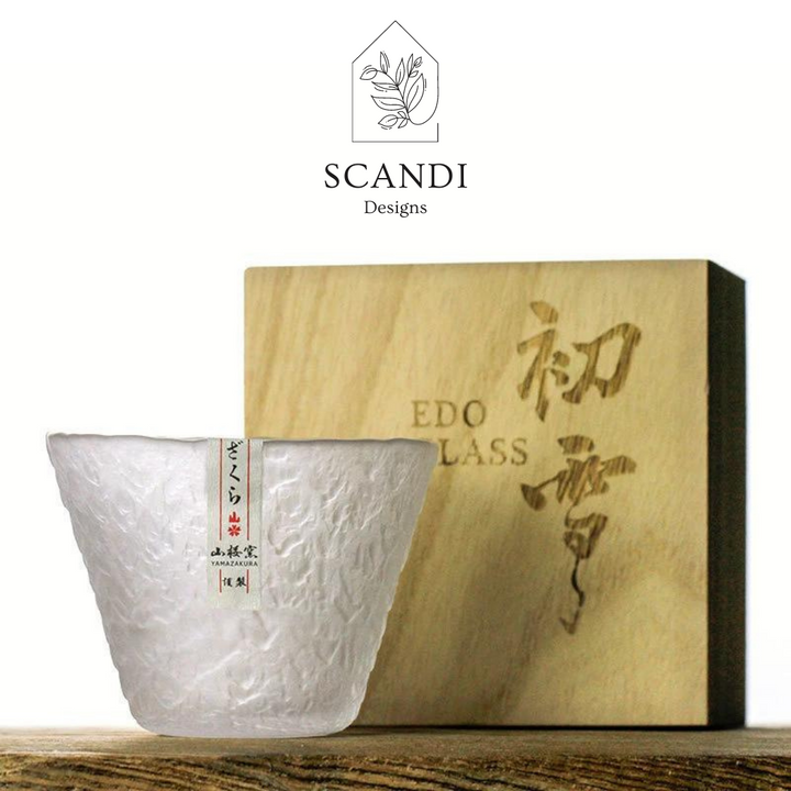 Snow <雪 / Yuki> - Japanese Crystal Glass Collection