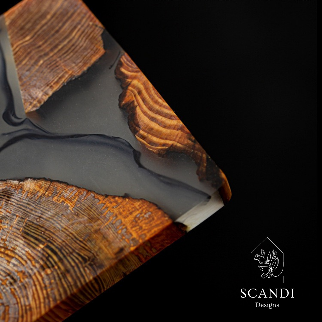 Scandi Natural Cedar Wood Coaster Set