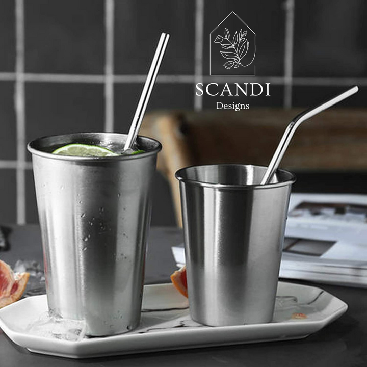 Scandi Ecofriendly Reuseable Straws - Rainbow