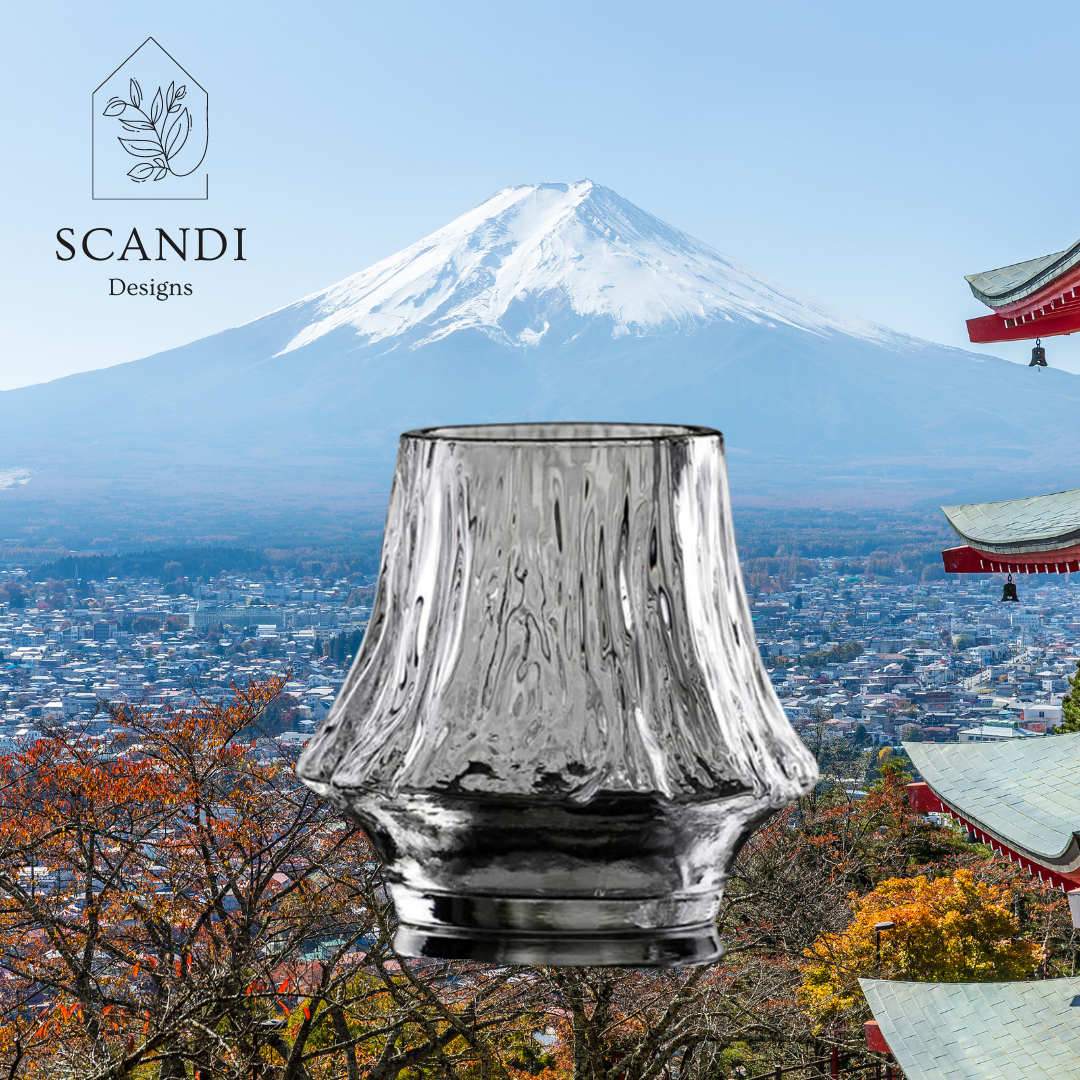 Mount Fuji <富士 / Fuji> - Japanese Crystal Glass Collection