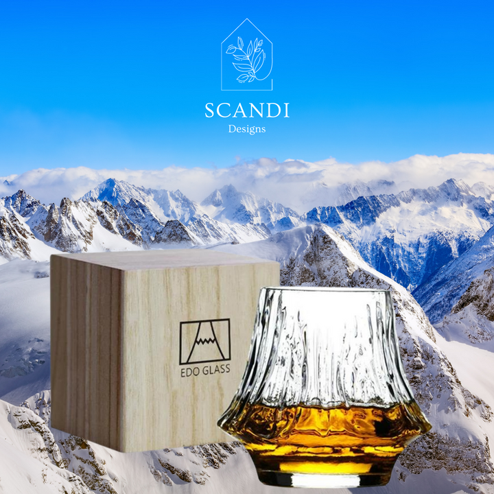Mount Fuji <富士 / Fuji> - Japanese Crystal Glass Collection