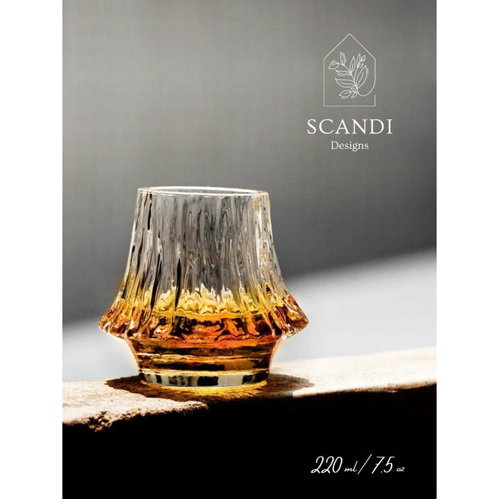 Mount Fuji <富士 / Fuji> - Japanese Crystal Glass Collection