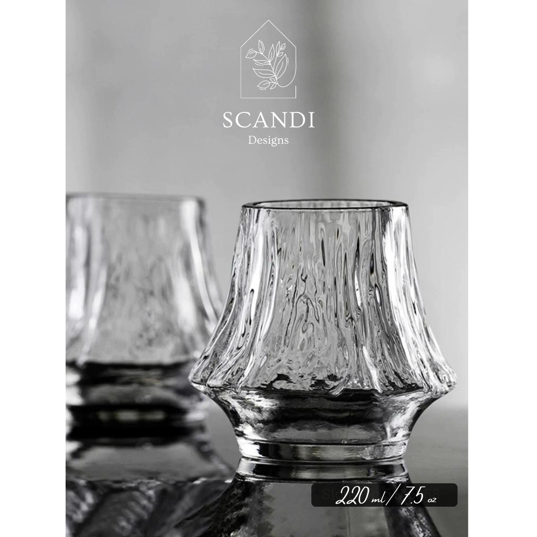 Mount Fuji <富士 / Fuji> - Japanese Crystal Glass Collection