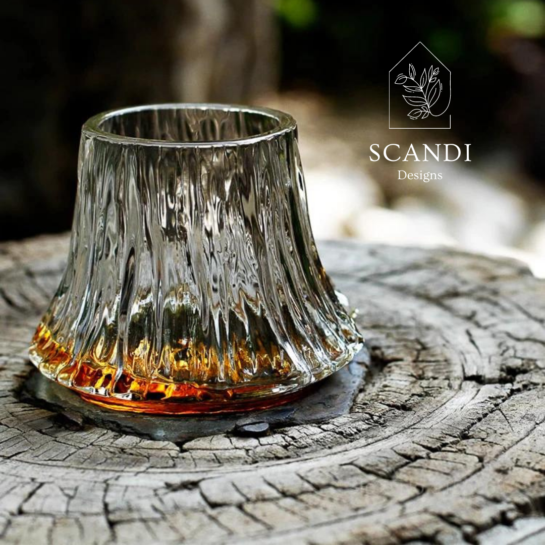 Mount Fuji <富士 / Fuji> - Japanese Crystal Glass Collection
