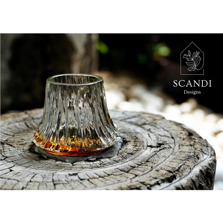 Mount Fuji <富士 / Fuji> - Japanese Crystal Glass Collection