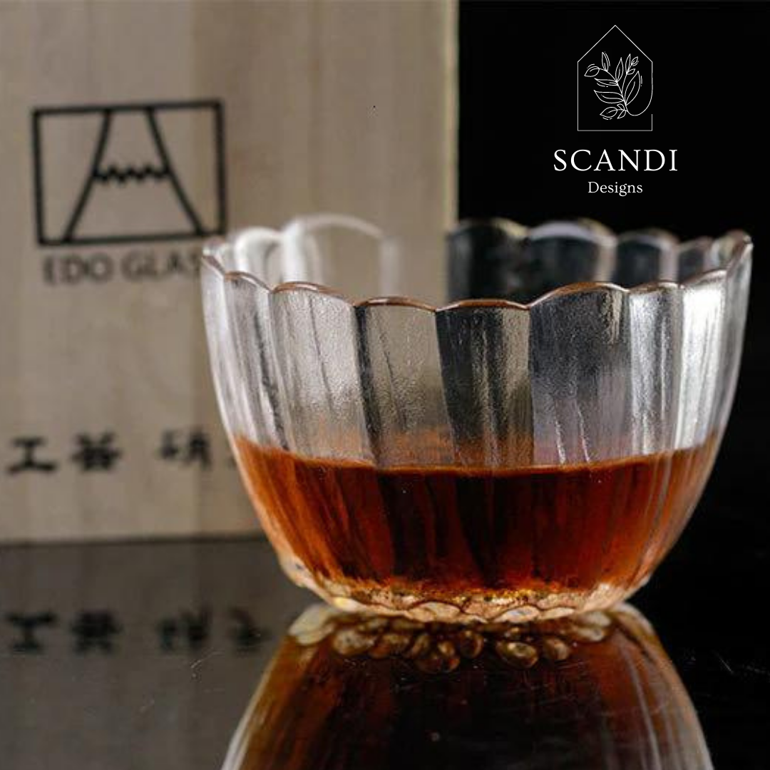 Lotus <蓮> - Japanese Crystal Glass Collection