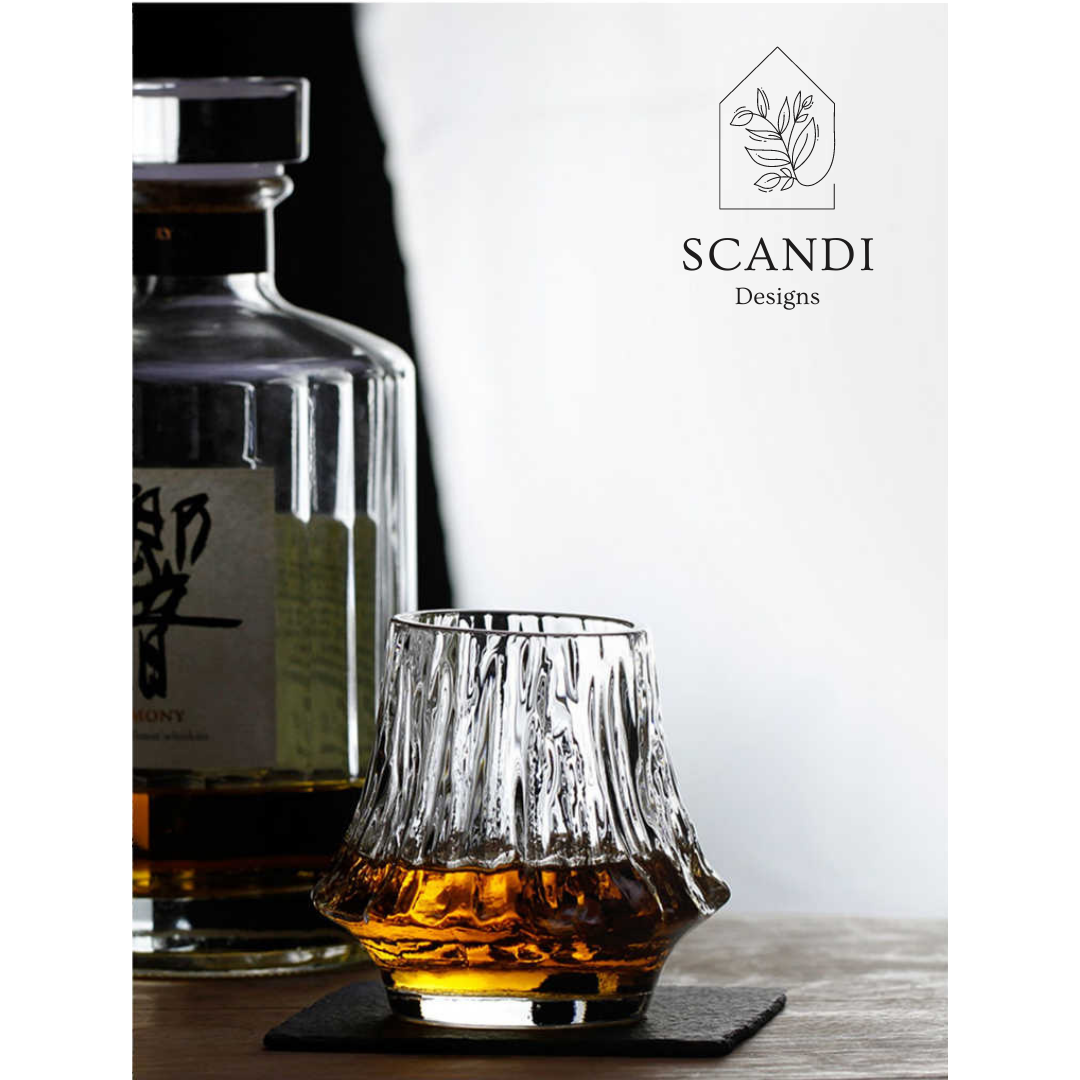 Mount Fuji <富士 / Fuji> - Japanese Crystal Glass Collection
