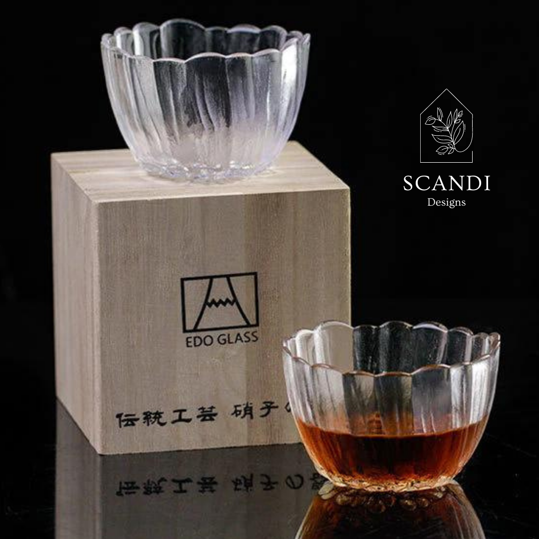 Lotus <蓮> - Japanese Crystal Glass Collection