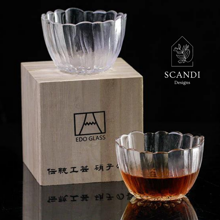 Lotus <蓮> - Japanese Crystal Glass Collection