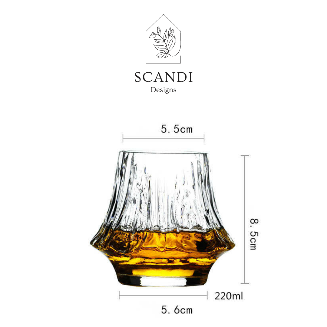 Mount Fuji <富士 / Fuji> - Japanese Crystal Glass Collection