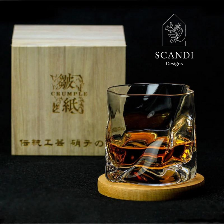 Great Wave off Kanagawa <神奈川沖浪裏> - Japanese Crystal Glass Collection