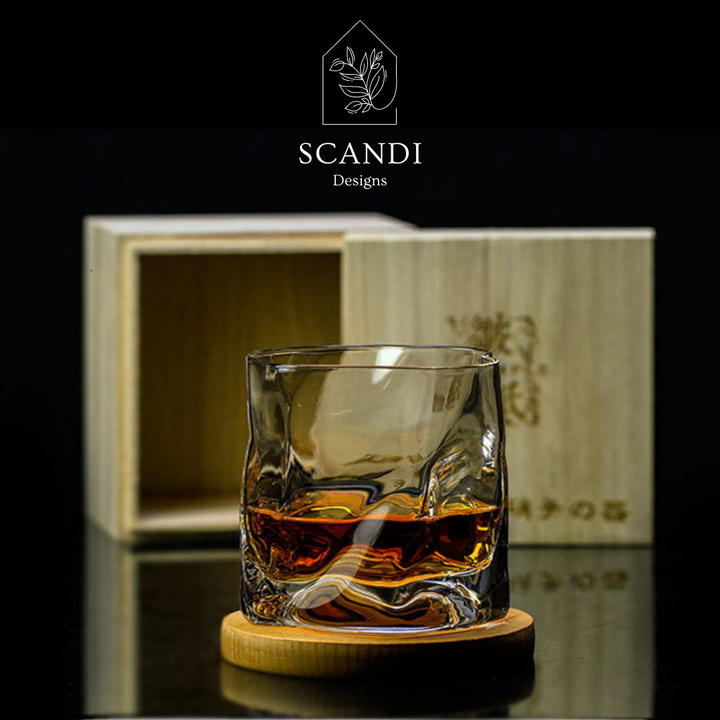 Great Wave off Kanagawa <神奈川沖浪裏> - Japanese Crystal Glass Collection