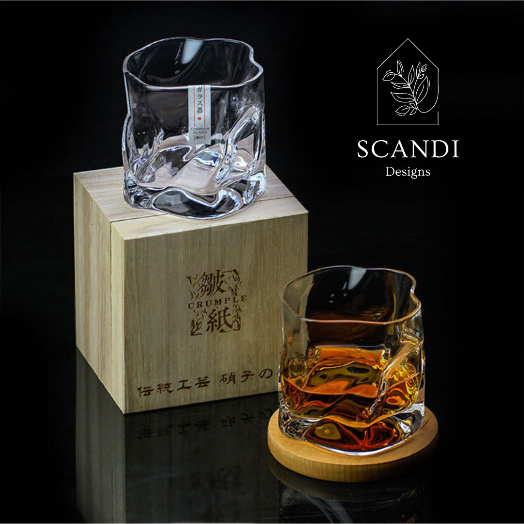 Great Wave off Kanagawa <神奈川沖浪裏> - Japanese Crystal Glass Collection