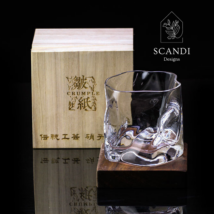 Great Wave off Kanagawa <神奈川沖浪裏> - Japanese Crystal Glass Collection