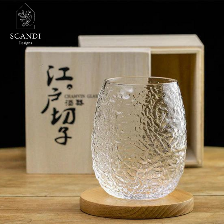 Cocoon <繭> - Japanese Crystal Glass Collection