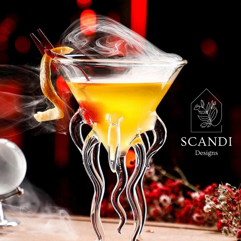 Scandi Designs Octopus Glass