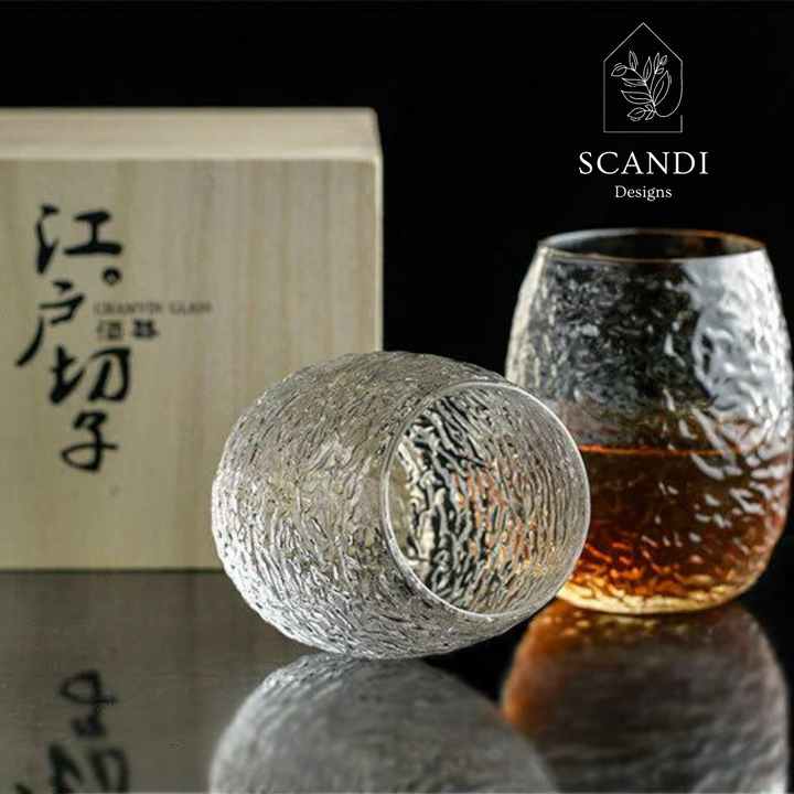 Cocoon <繭> - Japanese Crystal Glass Collection
