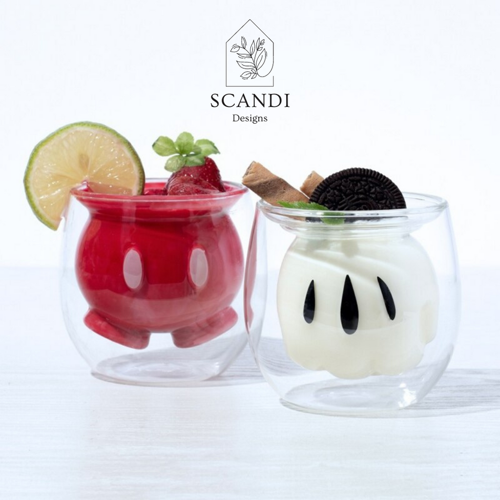 Scandi Mouse Glass