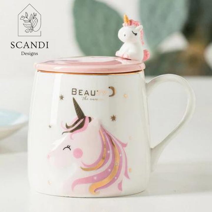 Scandi Unicorn Mug  Scandi Designs